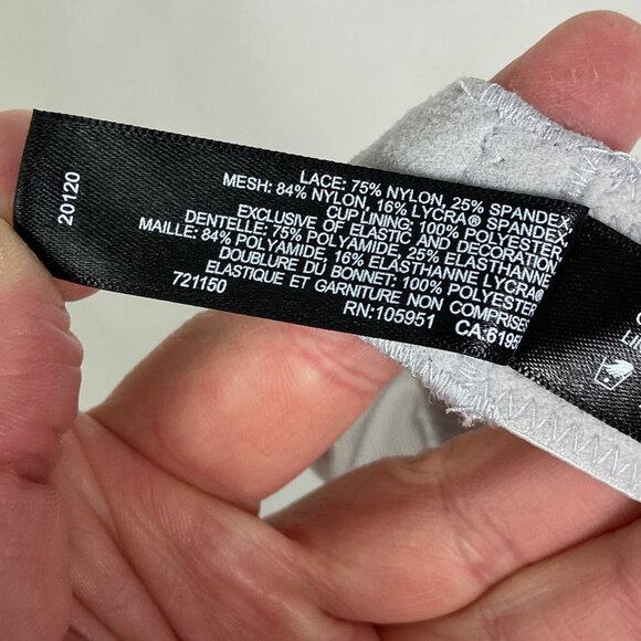 NEW‎ Natori Floral Contour Underwire Bra Size 32B Style 721150 Molded Lace NWOT - Picture 5 of 7